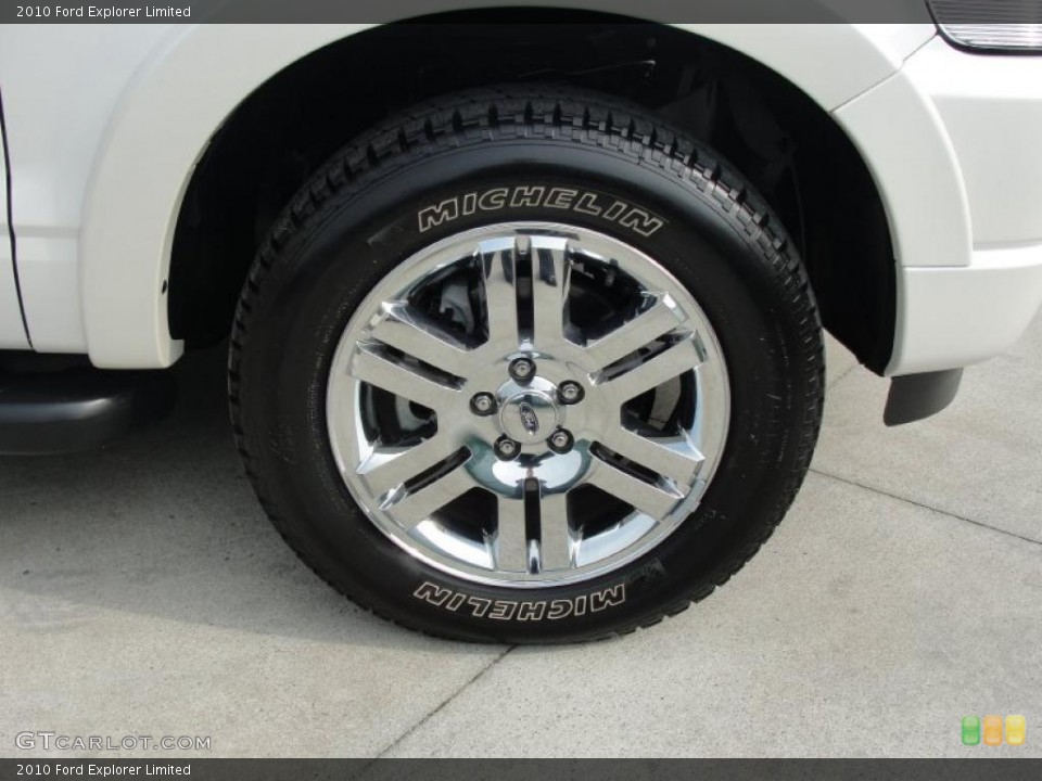 2010 Ford Explorer Limited Wheel and Tire Photo #47266574