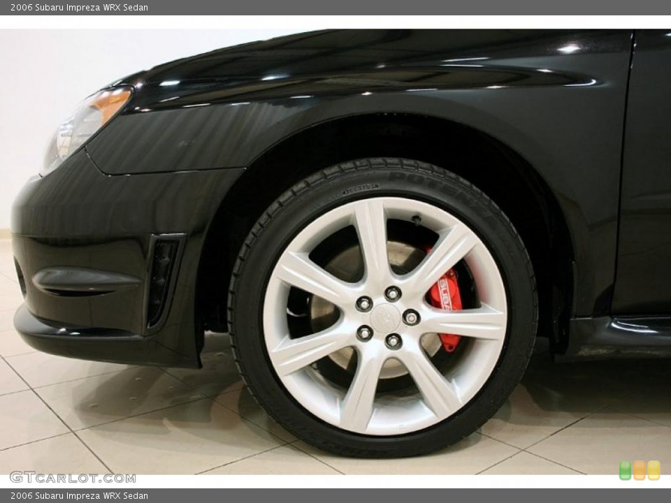 2006 Subaru Impreza WRX Sedan Wheel and Tire Photo #47269199