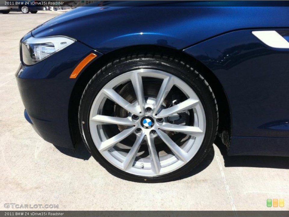 2011 BMW Z4 sDrive35i Roadster Wheel and Tire Photo #47270888