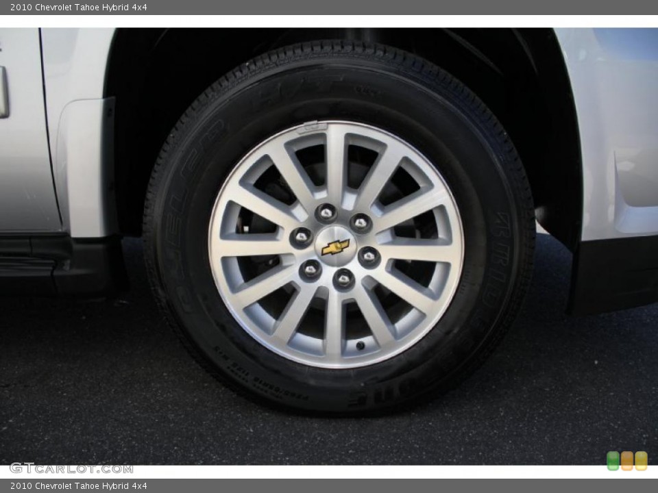 2010 Chevrolet Tahoe Hybrid 4x4 Wheel and Tire Photo #47274908