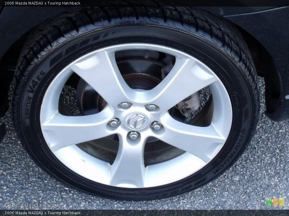 2006 Mazda MAZDA3 s Touring Hatchback Wheel and Tire Photo #47282418