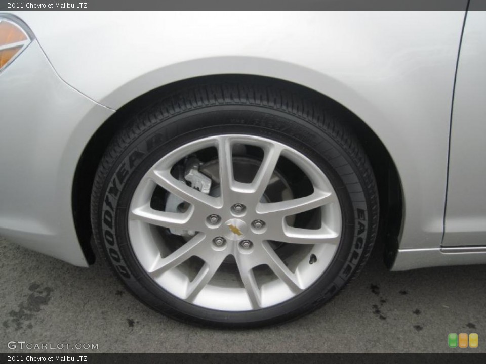 2011 Chevrolet Malibu LTZ Wheel and Tire Photo #47284719