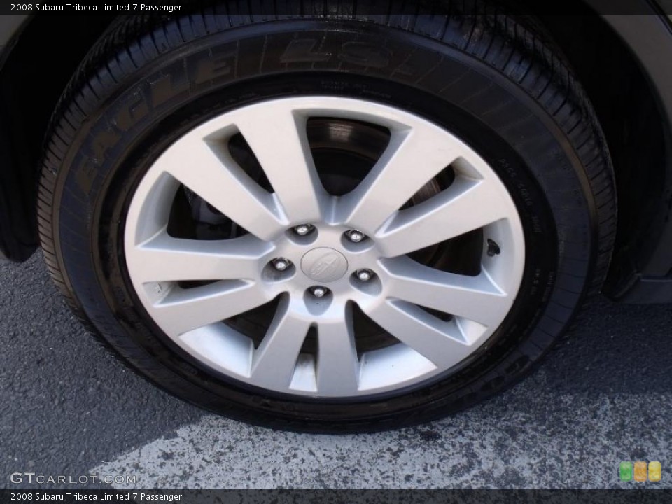 2008 Subaru Tribeca Limited 7 Passenger Wheel and Tire Photo #47285046