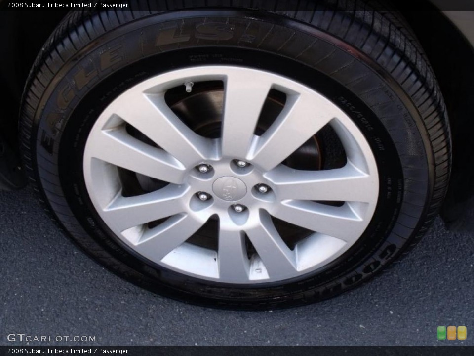2008 Subaru Tribeca Limited 7 Passenger Wheel and Tire Photo #47285058