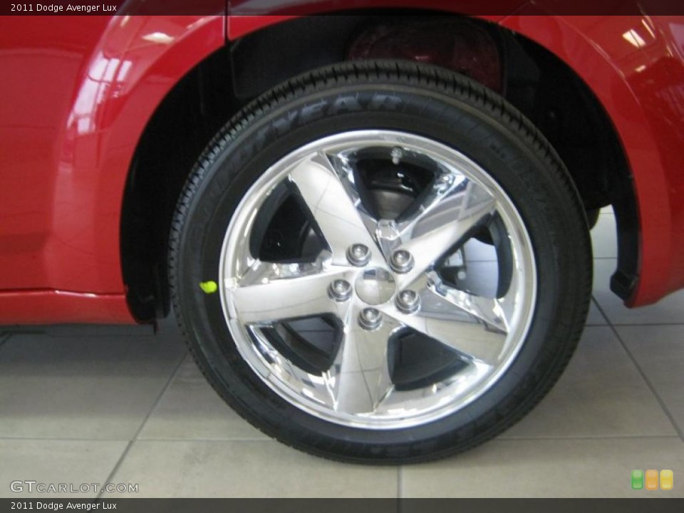 2011 Dodge Avenger Lux Wheel and Tire Photo #47285871