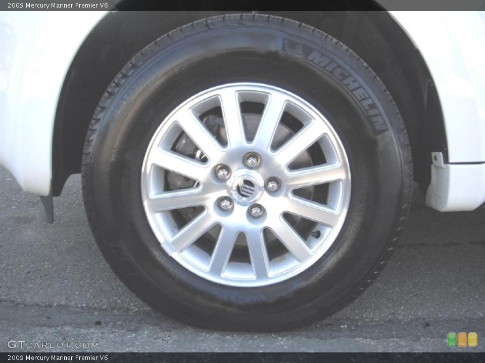 2009 Mercury Mariner Premier V6 Wheel and Tire Photo #47293706