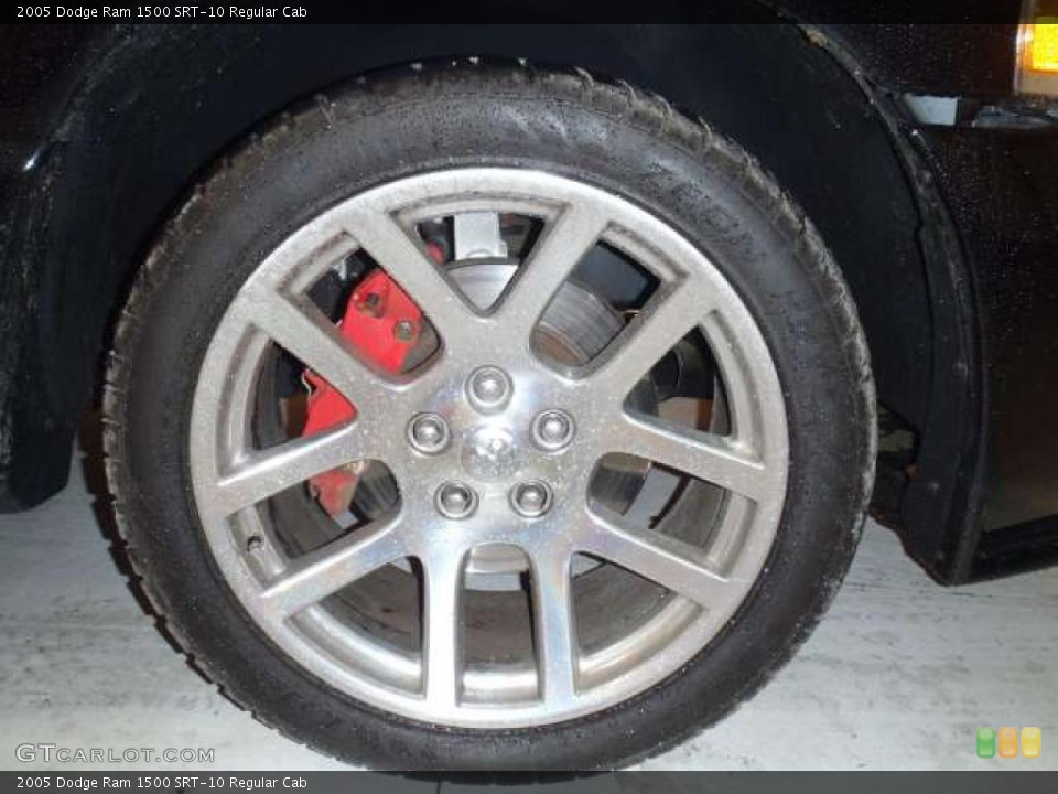 2005 Dodge Ram 1500 SRT-10 Regular Cab Wheel and Tire Photo #47294816