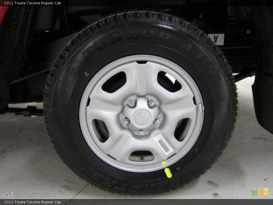 2011 Toyota Tacoma Regular Cab Wheel and Tire Photo #47297453