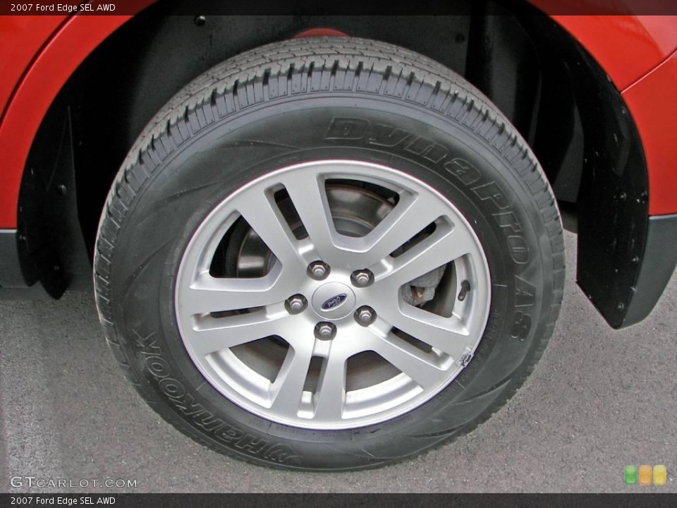 2007 Ford Edge SEL AWD Wheel and Tire Photo #4729757