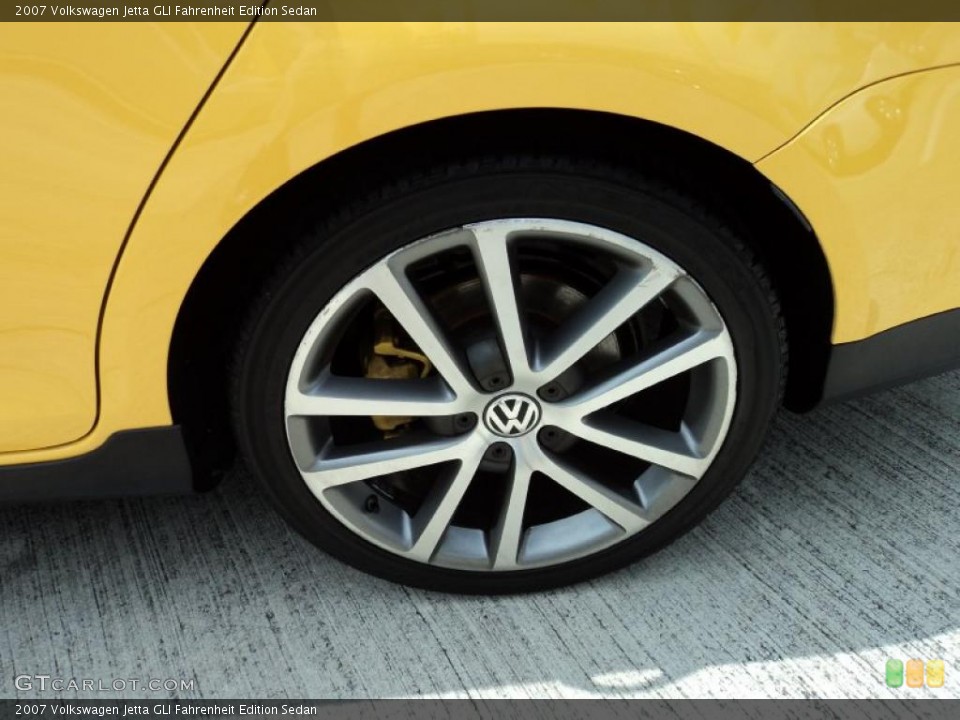 2007 Volkswagen Jetta GLI Fahrenheit Edition Sedan Wheel and Tire Photo #47297687