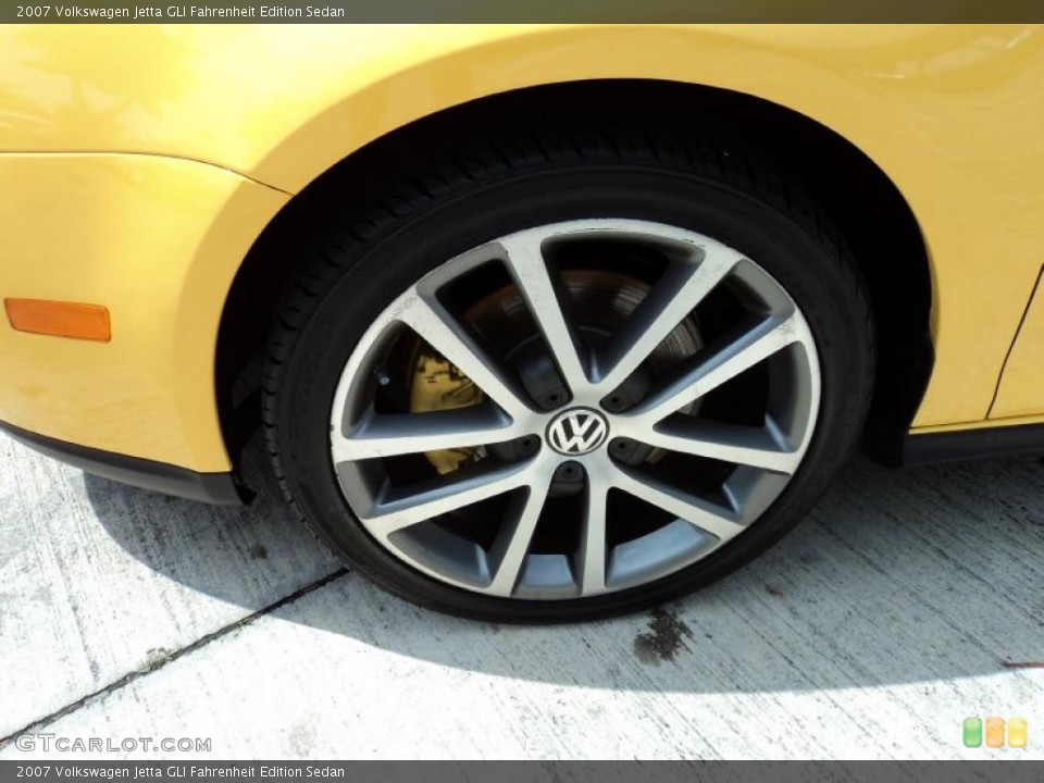 2007 Volkswagen Jetta GLI Fahrenheit Edition Sedan Wheel and Tire Photo #47297702