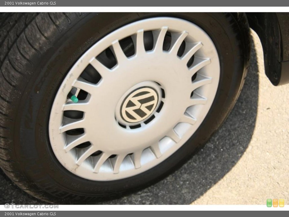 2001 Volkswagen Cabrio GLS Wheel and Tire Photo #47299529