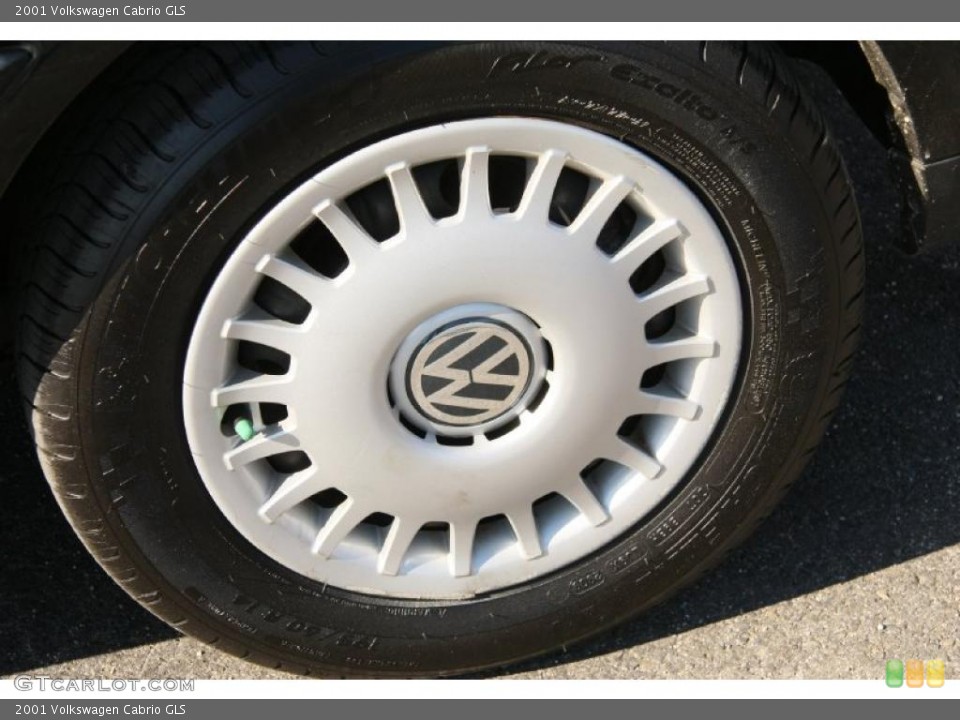 2001 Volkswagen Cabrio GLS Wheel and Tire Photo #47299556