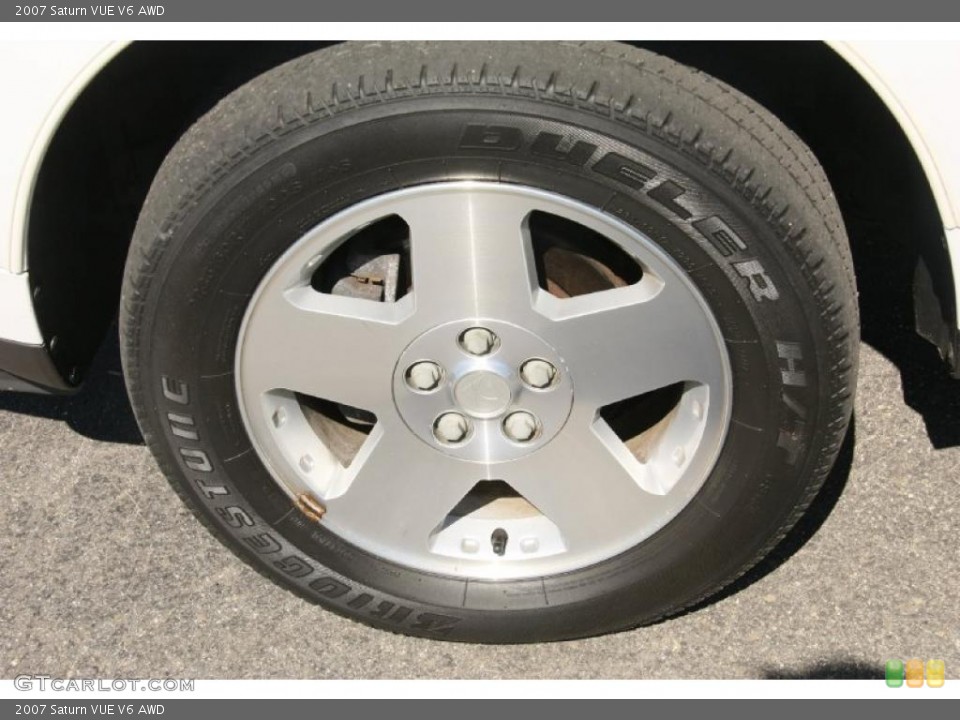 2007 Saturn VUE V6 AWD Wheel and Tire Photo #47300348