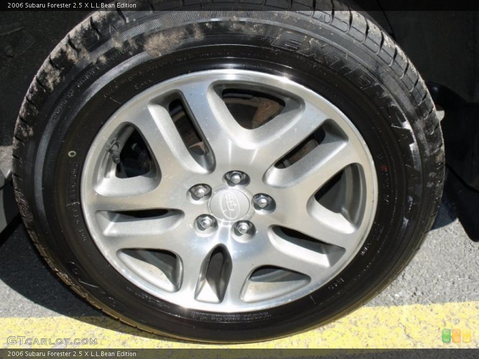 2006 Subaru Forester 2.5 X L.L.Bean Edition Wheel and Tire Photo #47303657