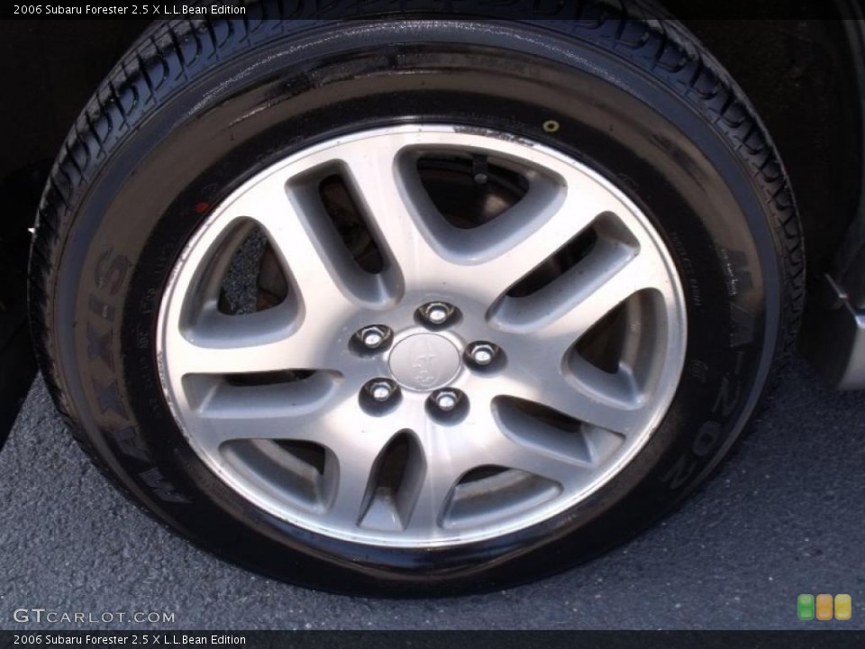 2006 Subaru Forester 2.5 X L.L.Bean Edition Wheel and Tire Photo #47303672