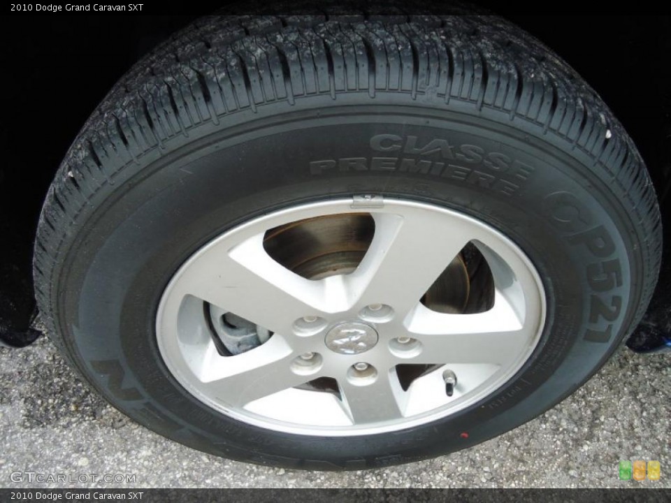 2010 Dodge Grand Caravan SXT Wheel and Tire Photo #47310044