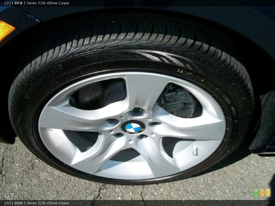 2011 BMW 3 Series 328i xDrive Coupe Wheel and Tire Photo #47310470