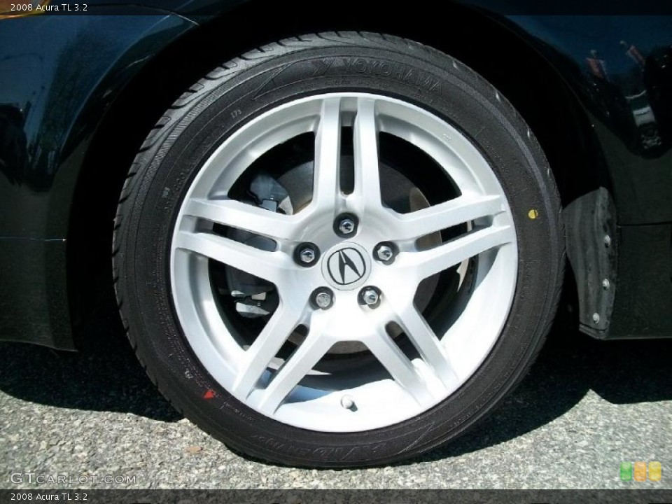 2008 Acura TL 3.2 Wheel and Tire Photo #47313665