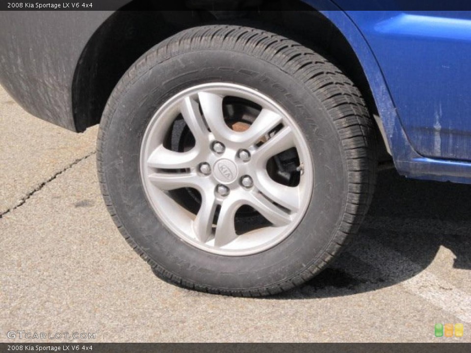 2008 Kia Sportage LX V6 4x4 Wheel and Tire Photo #47315264