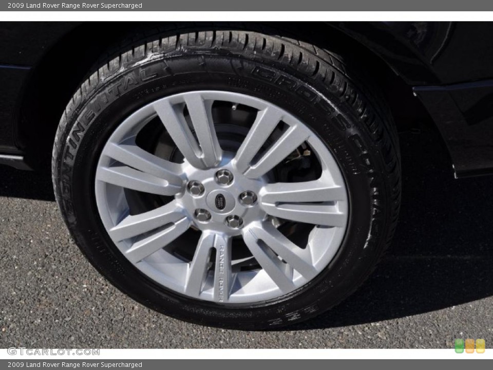 2009 Land Rover Range Rover Supercharged Wheel and Tire Photo #47316332