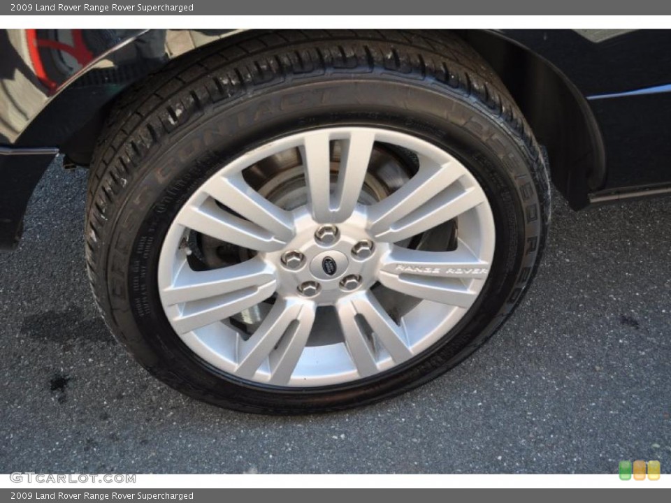 2009 Land Rover Range Rover Supercharged Wheel and Tire Photo #47316347