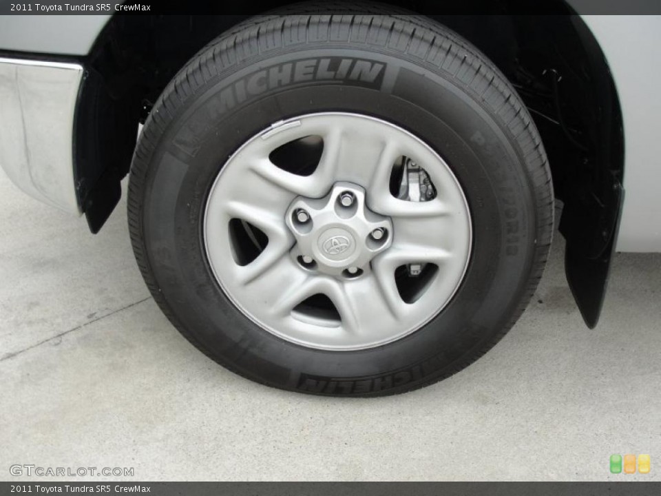 2011 Toyota Tundra SR5 CrewMax Wheel and Tire Photo #47317700