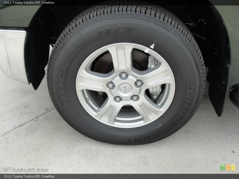 2011 Toyota Tundra SR5 CrewMax Wheel and Tire Photo #47318291