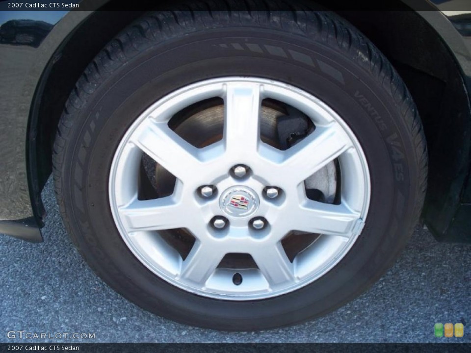 2007 Cadillac CTS Sedan Wheel and Tire Photo #47319164