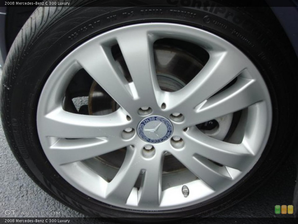 2008 Mercedes-Benz C 300 Luxury Wheel and Tire Photo #47320784