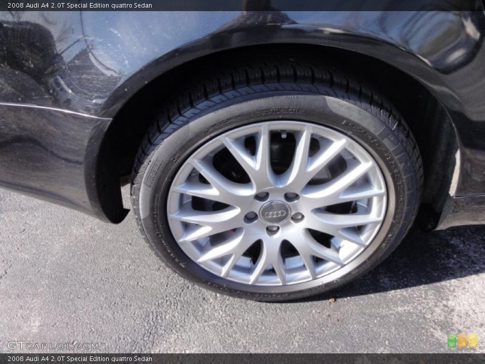 2008 Audi A4 2.0T Special Edition quattro Sedan Wheel and Tire Photo #47321975