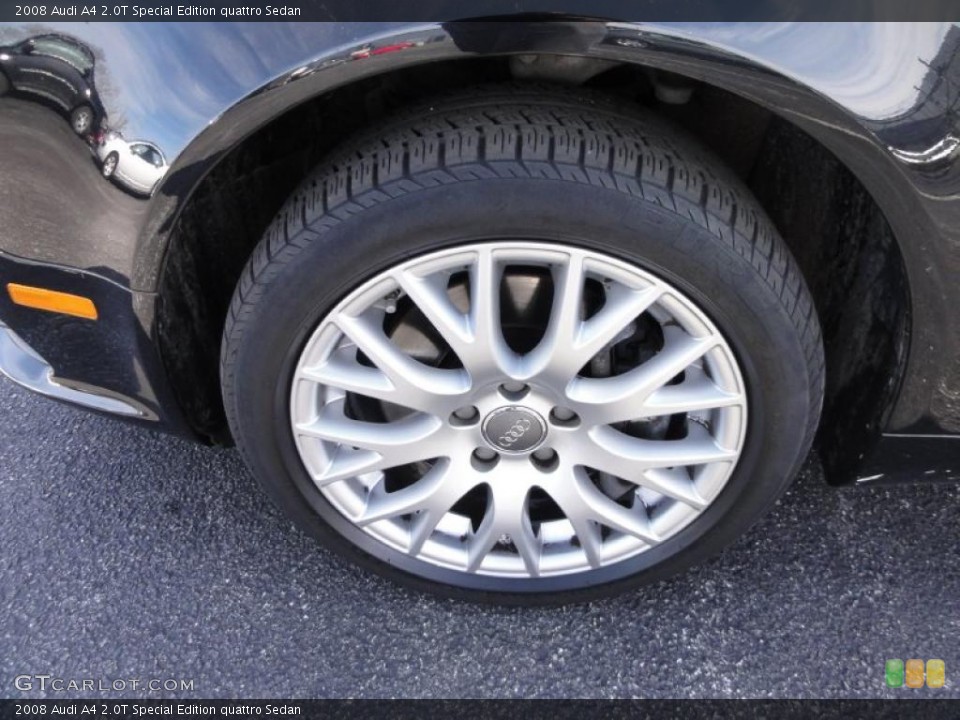 2008 Audi A4 2.0T Special Edition quattro Sedan Wheel and Tire Photo #47322044