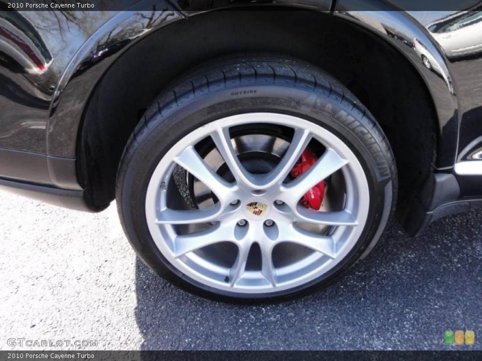2010 Porsche Cayenne Turbo Wheel and Tire Photo #47323349