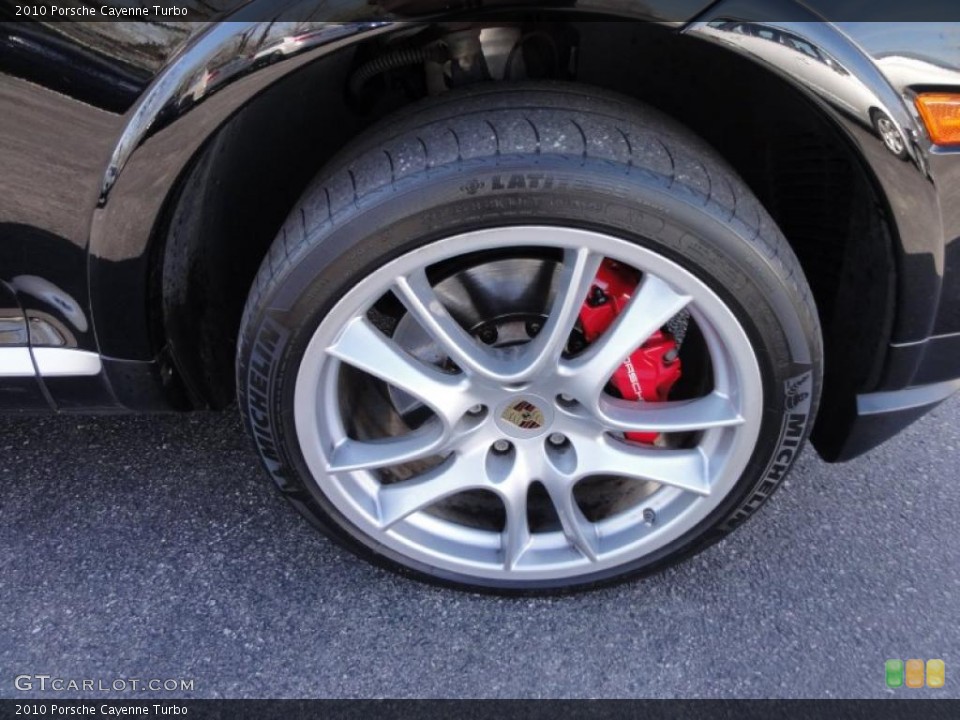 2010 Porsche Cayenne Turbo Wheel and Tire Photo #47323370