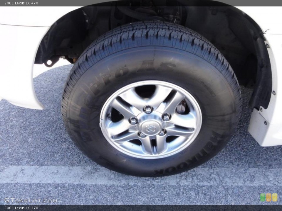 2001 Lexus LX 470 Wheel and Tire Photo #47324864