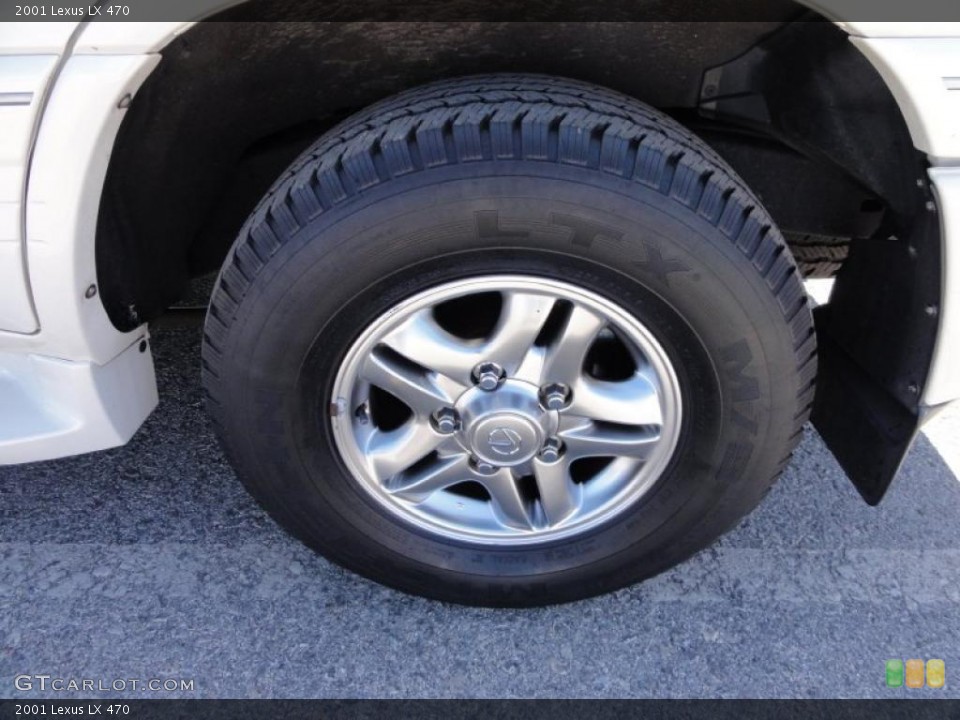 2001 Lexus LX 470 Wheel and Tire Photo #47324879