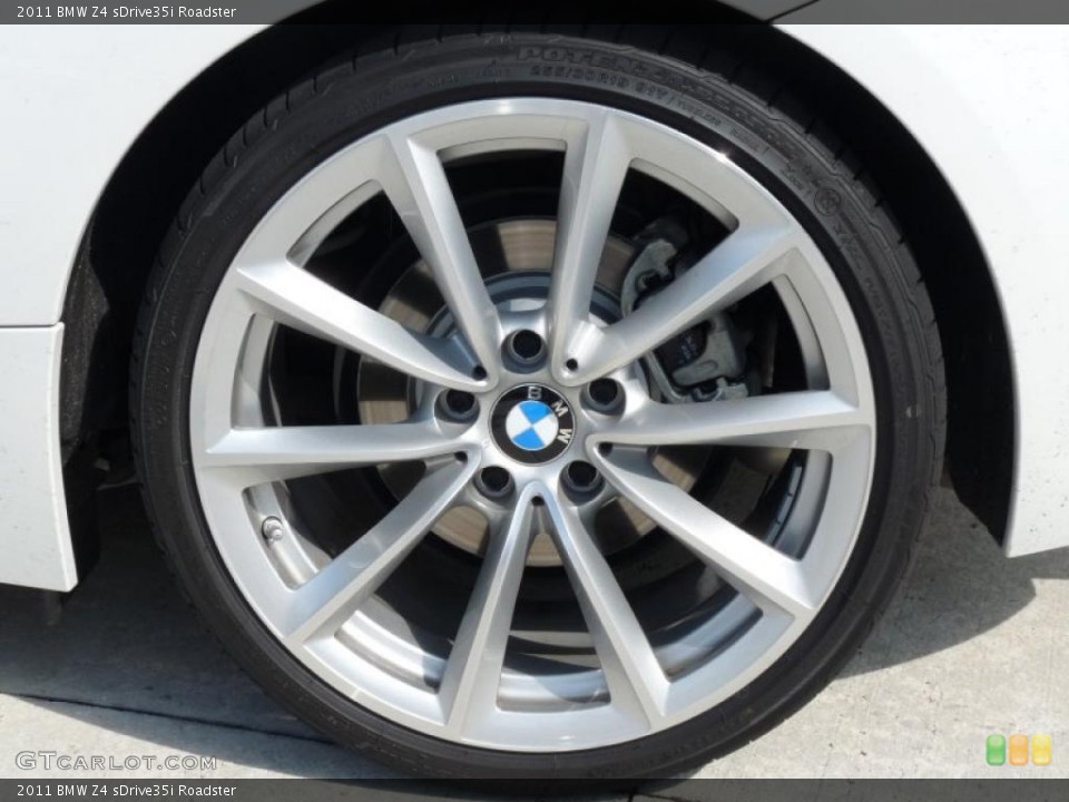 2011 BMW Z4 sDrive35i Roadster Wheel and Tire Photo #47324930