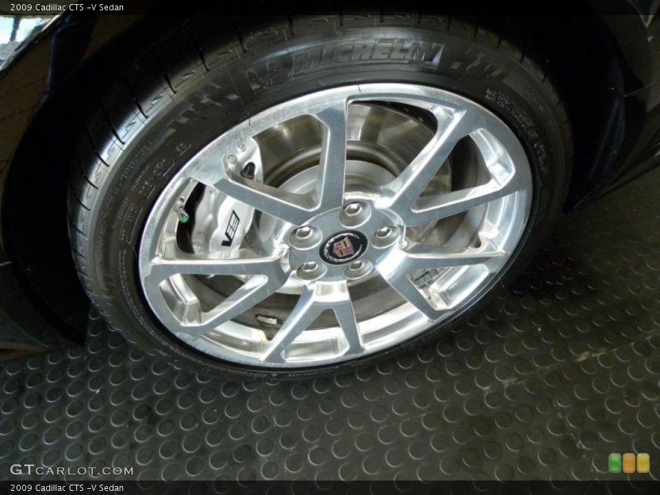 2009 Cadillac CTS -V Sedan Wheel and Tire Photo #47326070