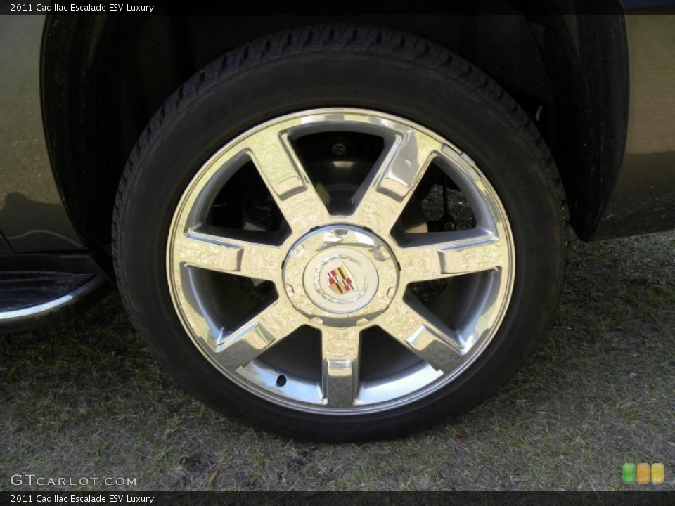 2011 Cadillac Escalade ESV Luxury Wheel and Tire Photo #47326445