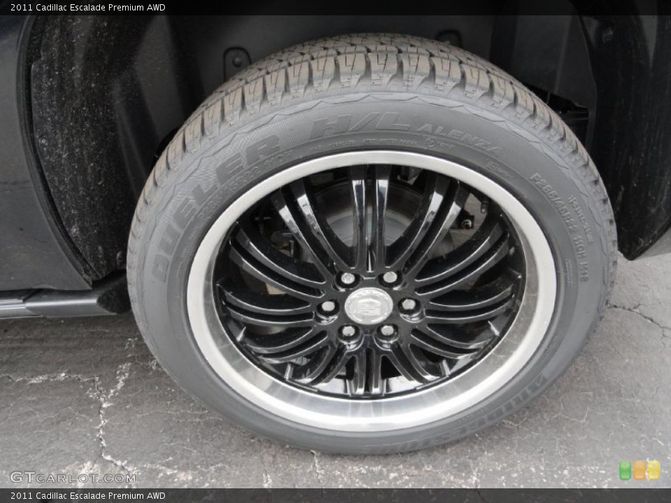 2011 Cadillac Escalade Custom Wheel and Tire Photo #47327934