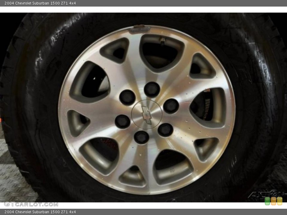 2004 Chevrolet Suburban 1500 Z71 4x4 Wheel and Tire Photo #47328081