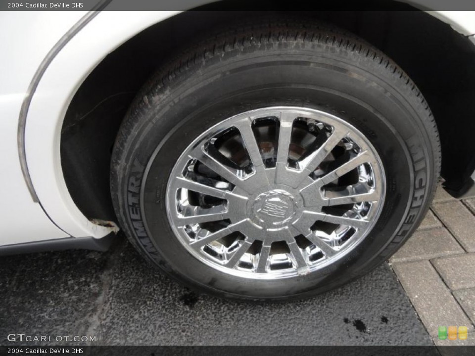 2004 Cadillac DeVille DHS Wheel and Tire Photo #47328279