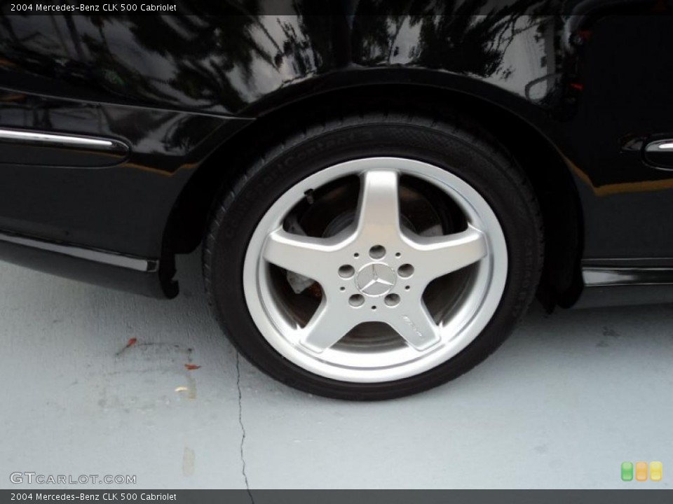 2004 Mercedes-Benz CLK 500 Cabriolet Wheel and Tire Photo #47341630
