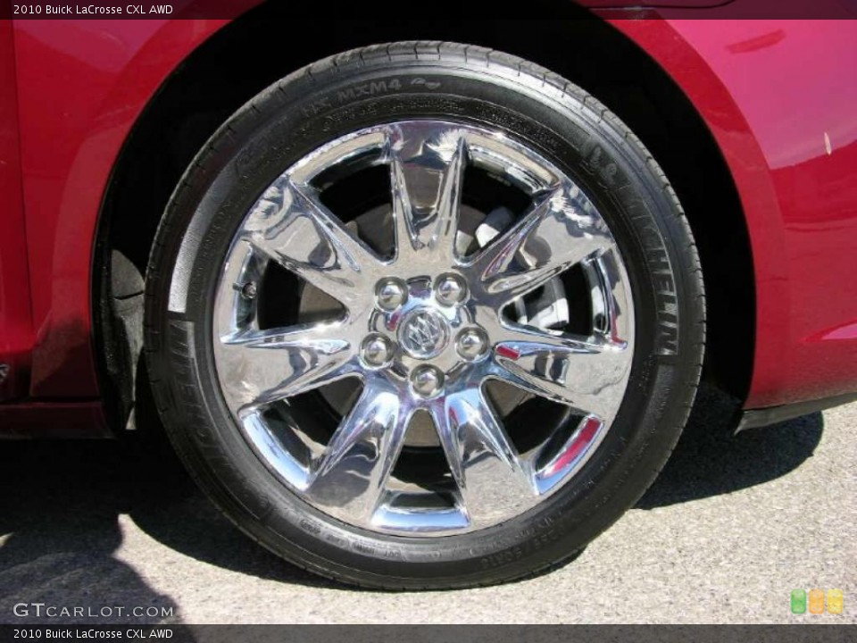 2010 Buick LaCrosse CXL AWD Wheel and Tire Photo 47344820