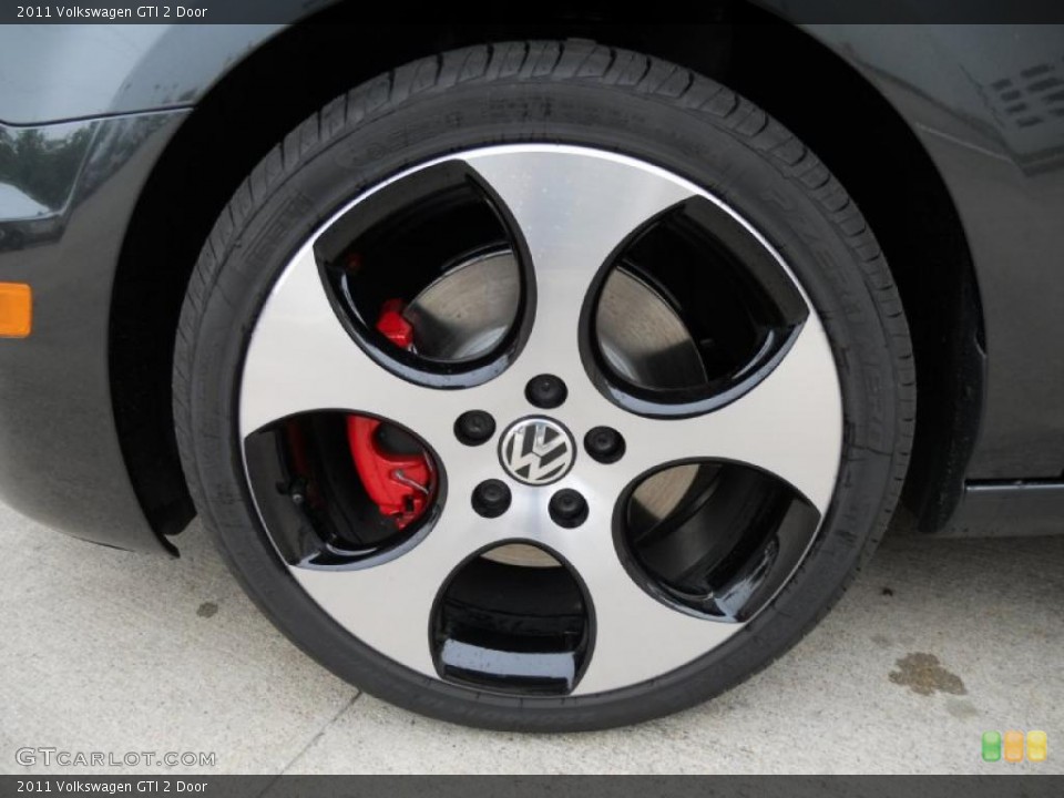 2011 Volkswagen GTI 2 Door Wheel and Tire Photo #47344901