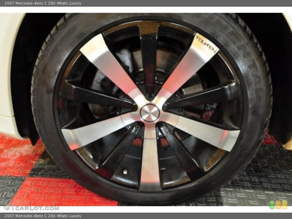 2007 Mercedes-Benz C Custom Wheel and Tire Photo #47353373