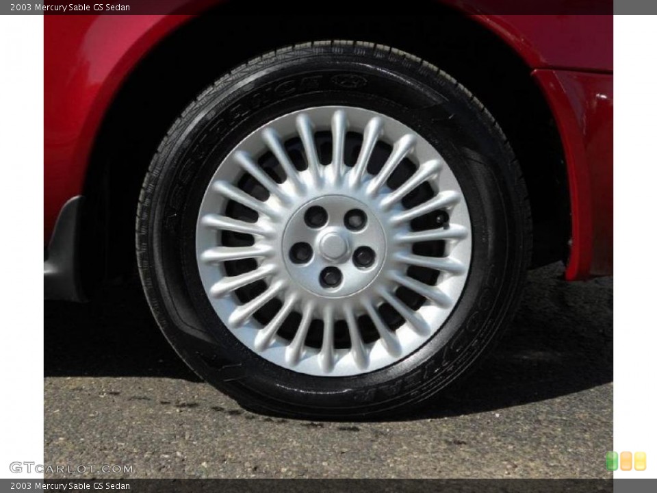 2003 Mercury Sable GS Sedan Wheel and Tire Photo #47355176