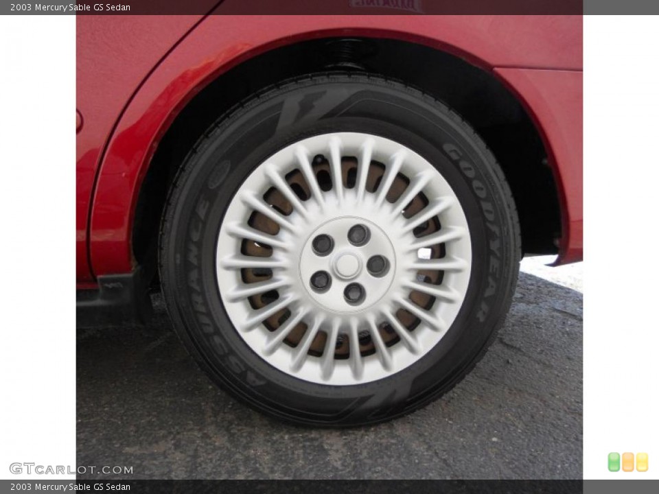 2003 Mercury Sable GS Sedan Wheel and Tire Photo #47355191