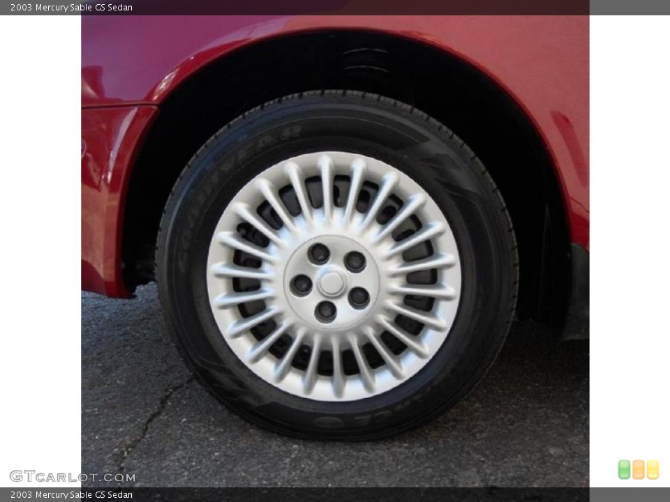 2003 Mercury Sable GS Sedan Wheel and Tire Photo #47355206