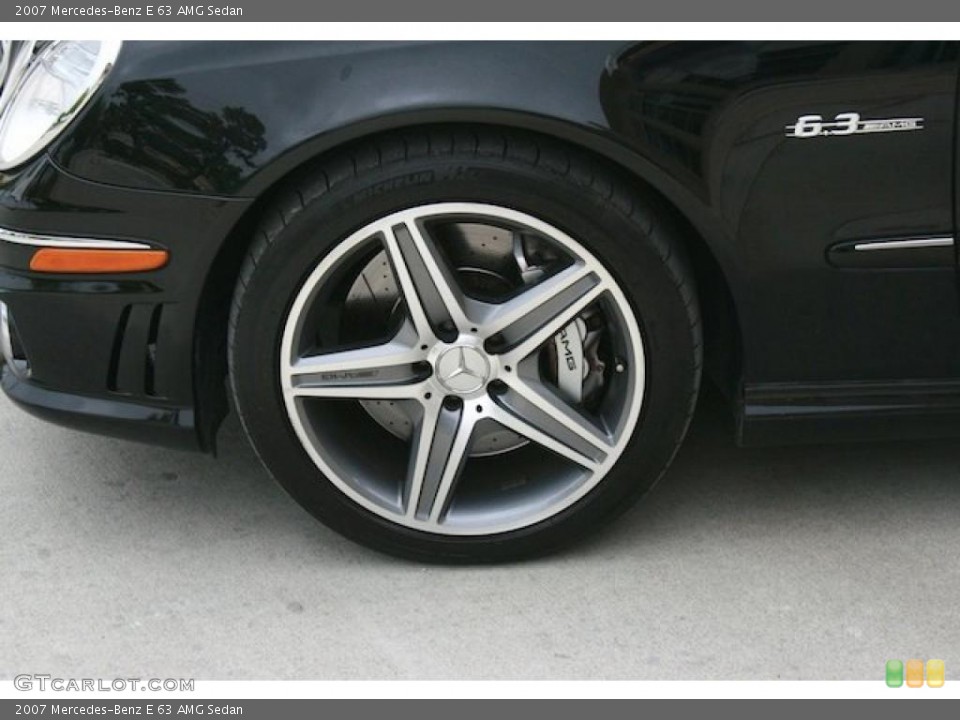 2007 Mercedes-Benz E 63 AMG Sedan Wheel and Tire Photo #47357660